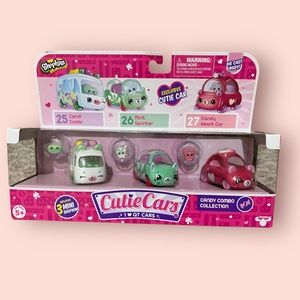 Shopkins Cutie Cars Candy Combo Collection 3 PACK (25,26,27)